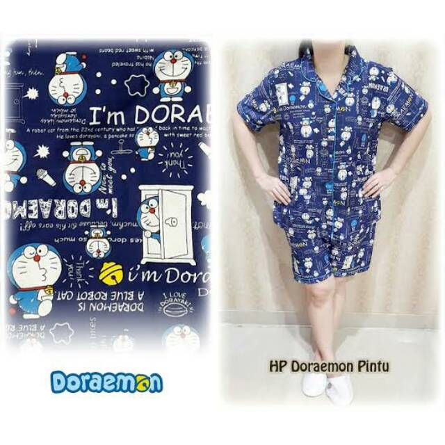 JNY.Co Piyama / Baju Tidur Karakter HP LD 110cm Mickey/Dora/Keropi/StarMoon dll