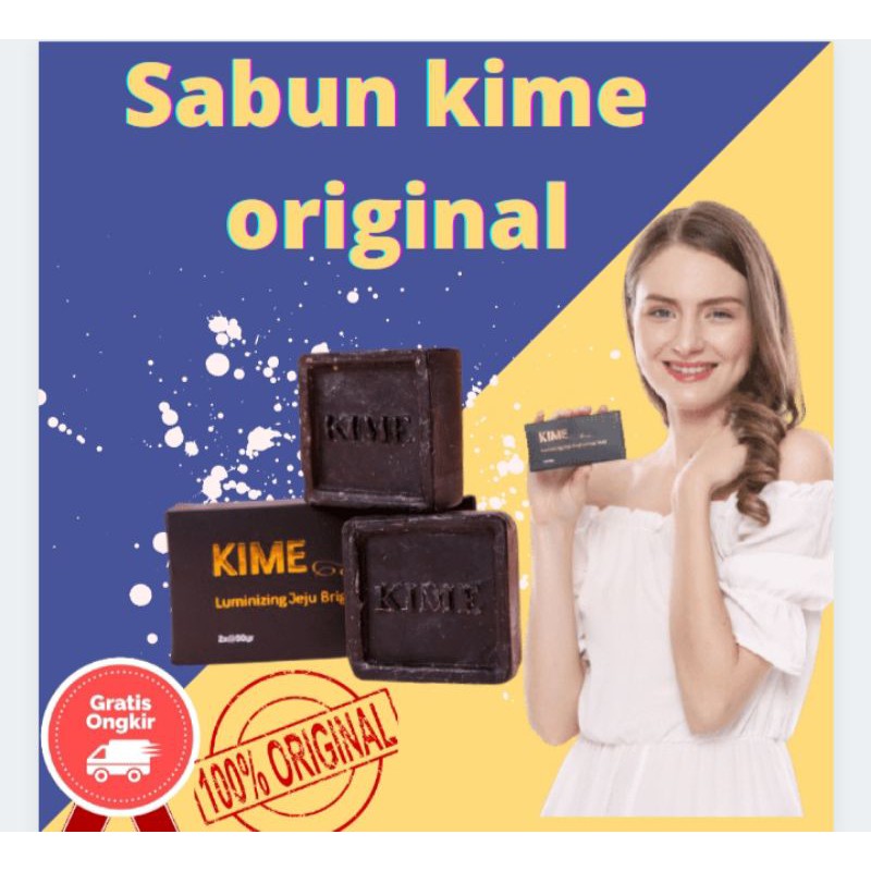 SABUN KIME - SABUN KIME ORIGINAL BPOM - SABUN KIME SKINCARE - SABUN KIME ORI - SABUN KIME PROMO