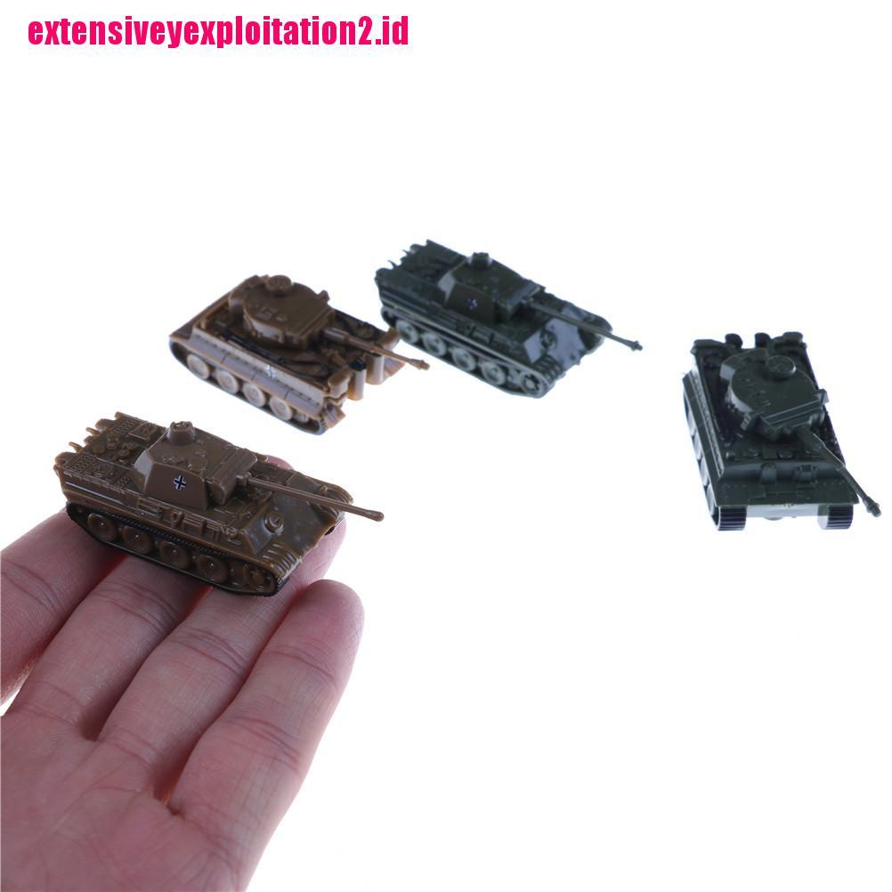 &lt; E2id &amp; &gt; &gt; &gt; Miniatur Tank Baja Harimau 4D Skala 144 Bahan Plastik