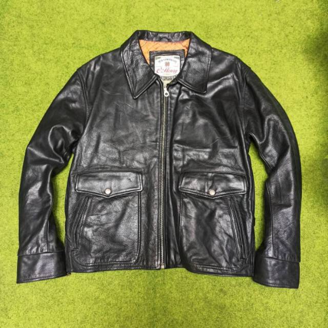 Vintage o.Henry leather jacket Riri Zipper Made in England