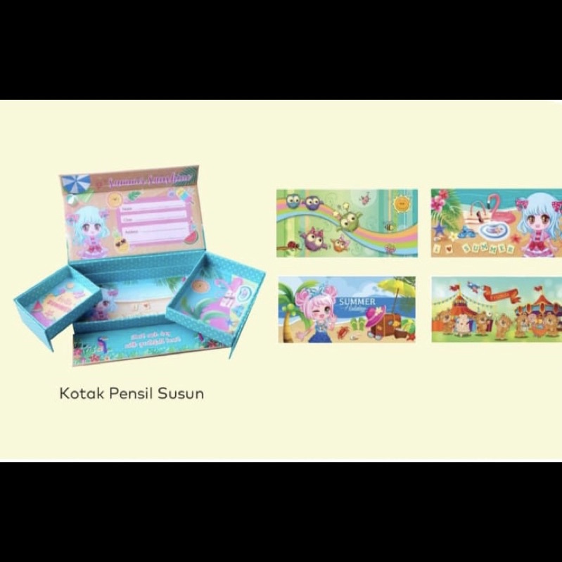 

Tempat Pensil Anak Susun Summer