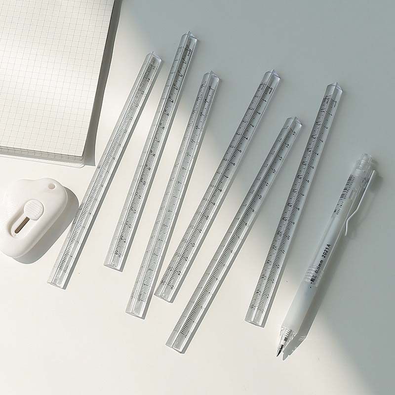 

PENGGARIS TRANSPARAN SEGITIGA BENING TRIANGLE RULLER TRANSPARENT PENGGARIS AESTHETIC LUCU