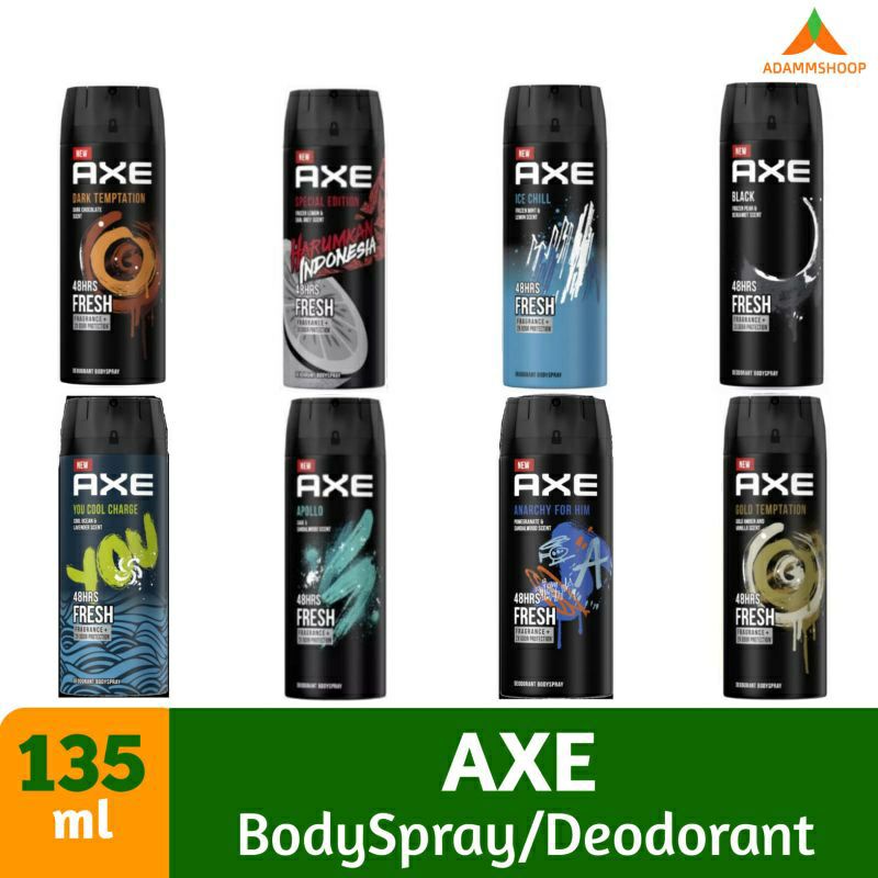 AXE DEODORANT BODY SPRAY 150ML KEMASAN BARU - ORIGINAL 100%