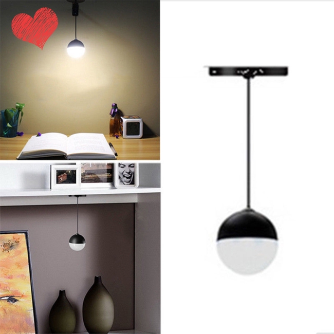 Led Creative Modern Concise Warm Suspended Chandeliers Touch Induction Bedside Table Lamp Shopee Indonesia
