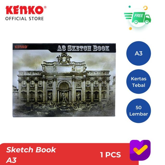 

Kenko Sketch Book Skb-A3-50