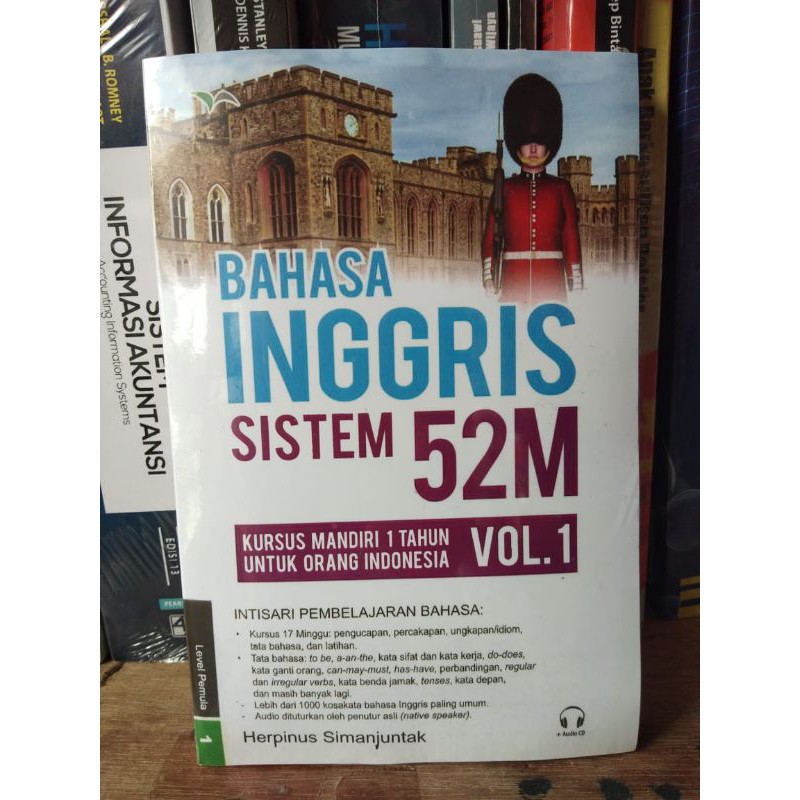 buku bahasa Inggris sistem 52m jilid 1