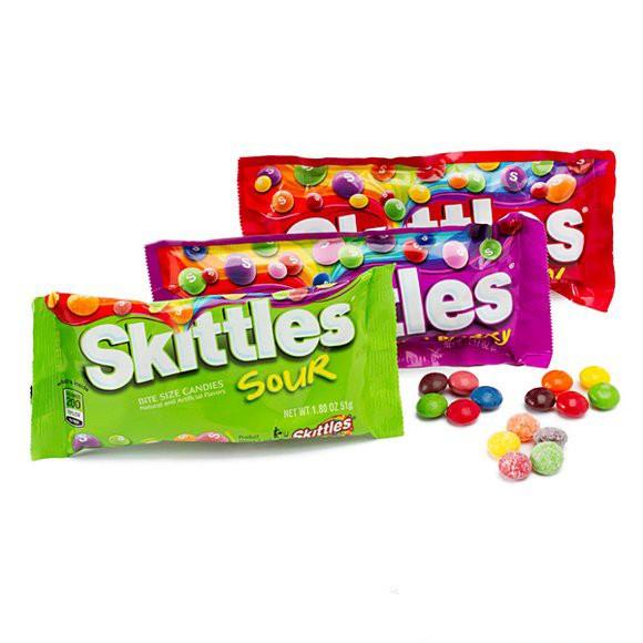 

Permen Skittles Usa Candy - Original - Wild Berry - Sour - 51G, 61G