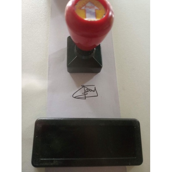 

stempel tanda tangan 2 cm