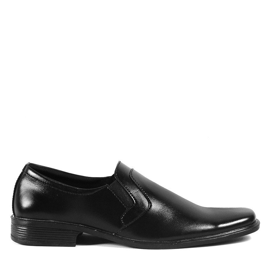 sepatu pria slop casual loafer crocodile texas hitam original handmade