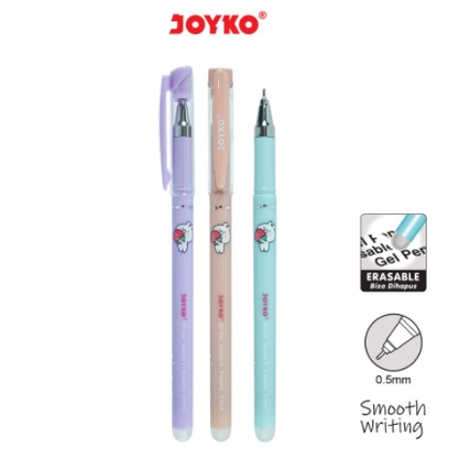 

PULPEN BISA DIHAPUS ERASABLE GEL PEN GP 333 JOYKO SHOKYO 6 GEL 0.5 MM BOLPEN UNIK LUCU WARNA WARNI GP 334 GP333 GP334 GP-333 GP-334