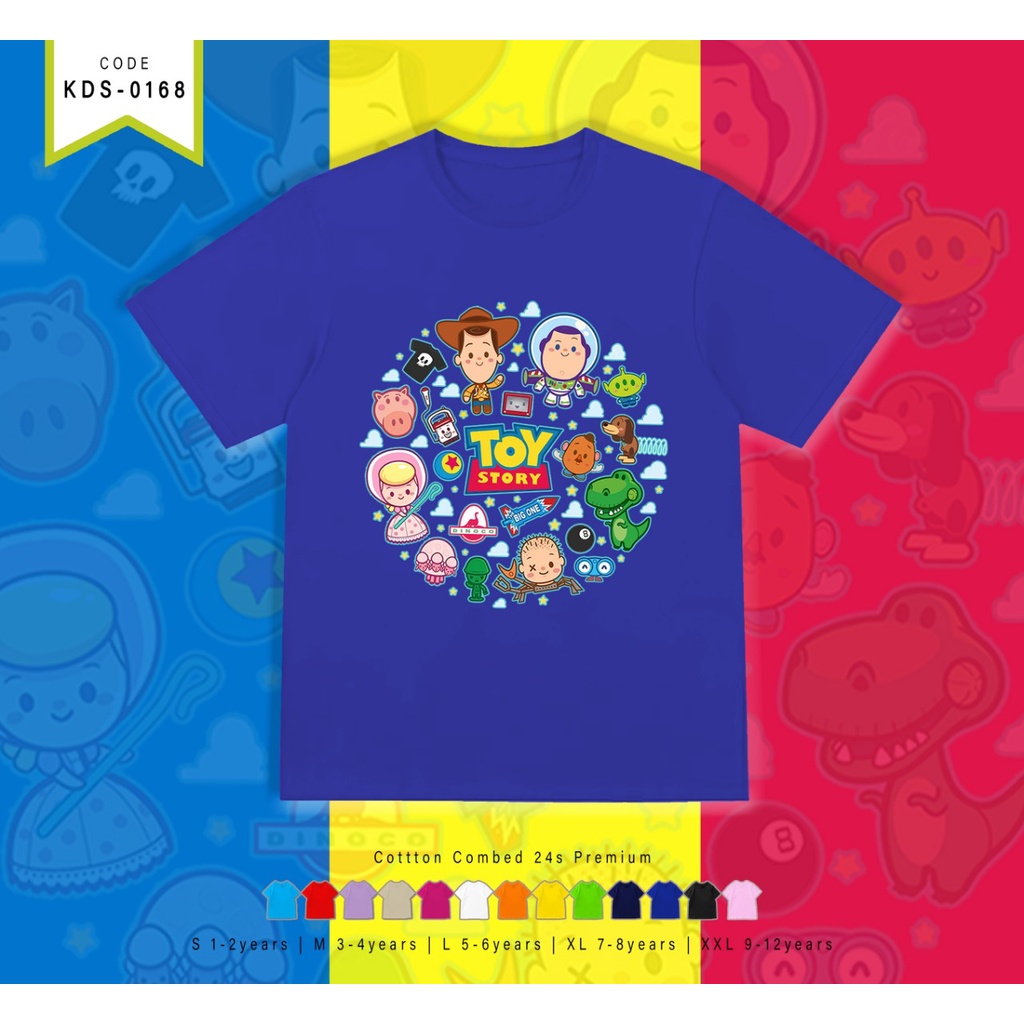 T-SHIRT / KAOS ANAK-ANAK TERMURAH BERGAMBAR TY OVAL - TERIMA CUSTOM KAOS KELUARGA