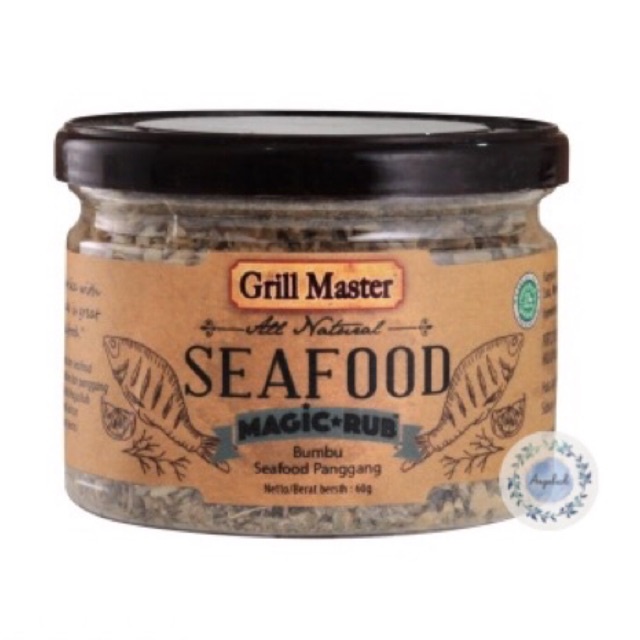 

Grill Master Seafood Magic Rub / Bumbu Seafood Panggang 60gr