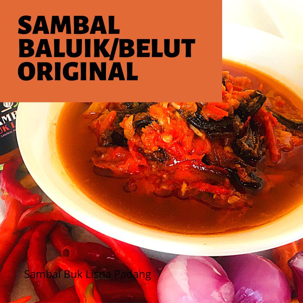 

Sambal Baluik/Belut Original 215 Gram