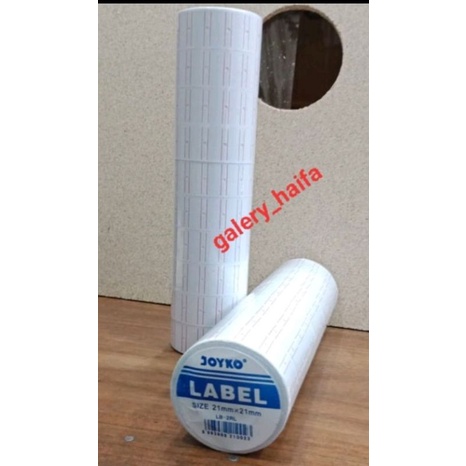 

Kertas Label Harga Joyko 1 Baris /slop