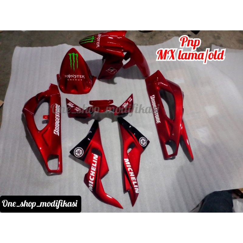 winglet mx old+spakbor depan moto GP+cover arm MX old+UNDERCOWL MX lama