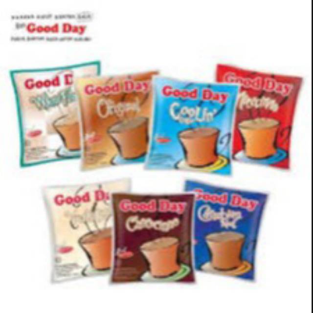 

TERMURAH KOPI GOOD DAY MOCACINO ANEKA RASA/COFFEE GOODDAY RENCENG/KOPI SAHSET/KOPI INSTAN SASET