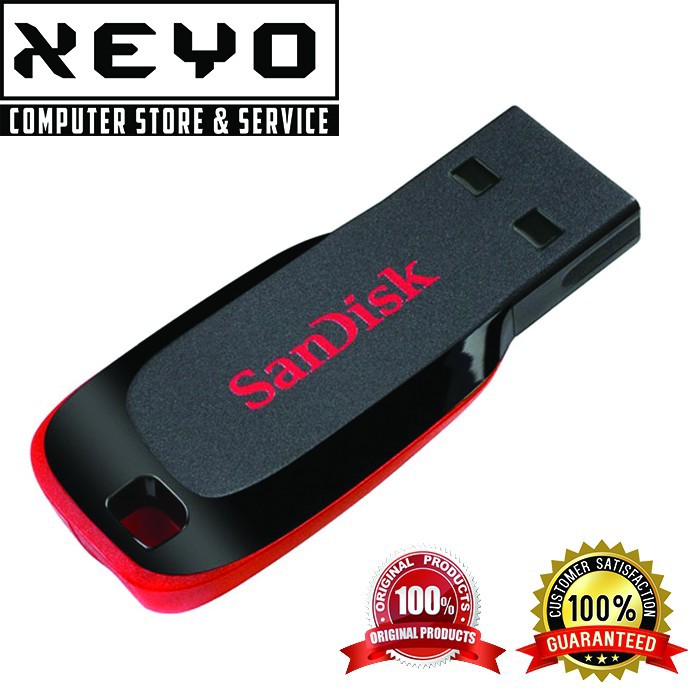 Flashdisk Flash Disk Sandisk Cruzer Blade 64GB 64 GB