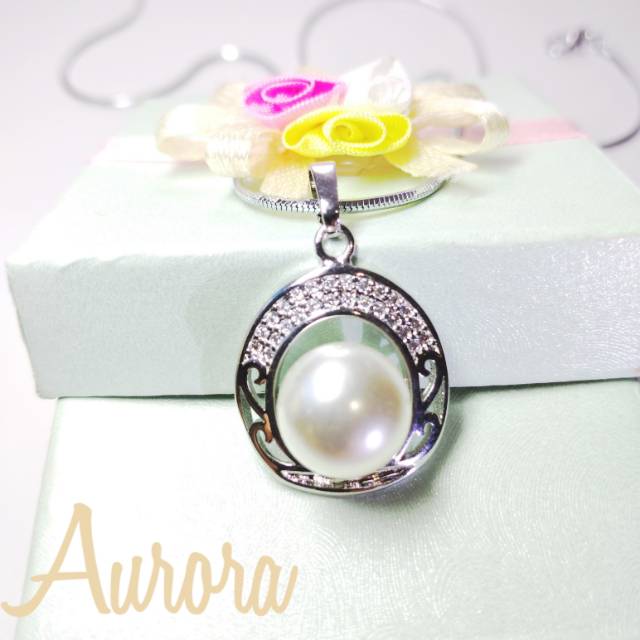 COD Aurora kalung Liontin mutiara