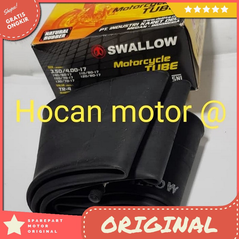 Ban Dalam 350 400 17 Atau 130 70 17 Dan 140 60 17 Swallaw Original