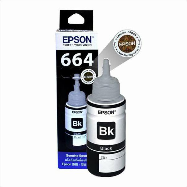 Tinta Epson 664 Black For L-100,L110,L120,L200,220 - Hitam
