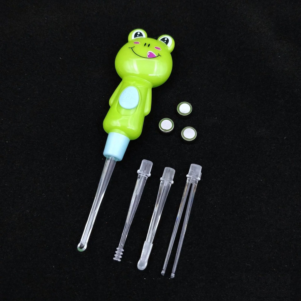 GABBS Korek Kuping Anak Lampu LED Earpick/ Pembersih Telinga