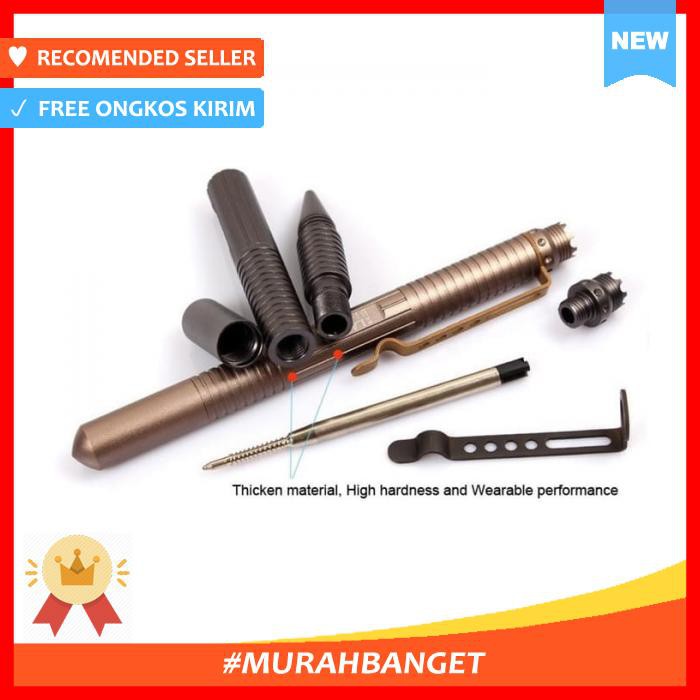 

Pulpen - Defensive Security Tactical Pen Glass Breaker - Alat Tulis