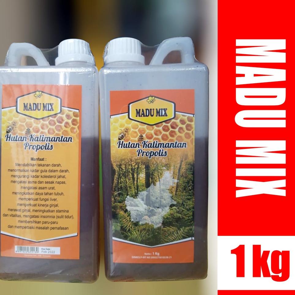 

C4V2 Madu Hutan kantan "MADU MIX" Plus 1 kg Best Produk