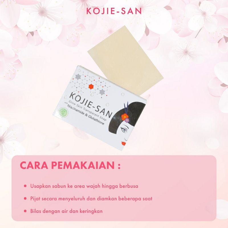 KOJIE SAN NIACINAMIDE &amp; GLUTATHIONE SOAP [𝗕𝗣𝗢𝗠]