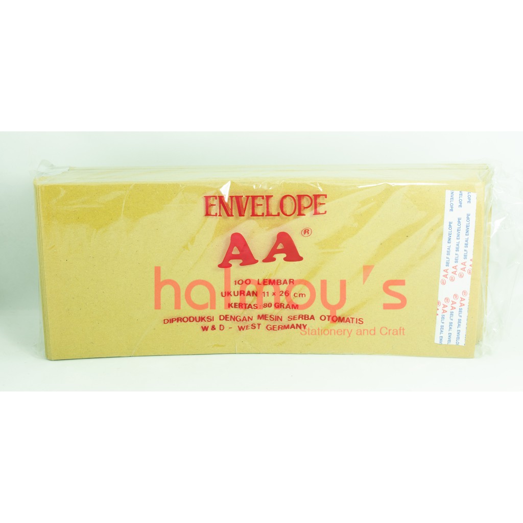 

AMPLOP KESING COKELAT DINAS AA (11 X 26 CM) DENGAN PEREKAT