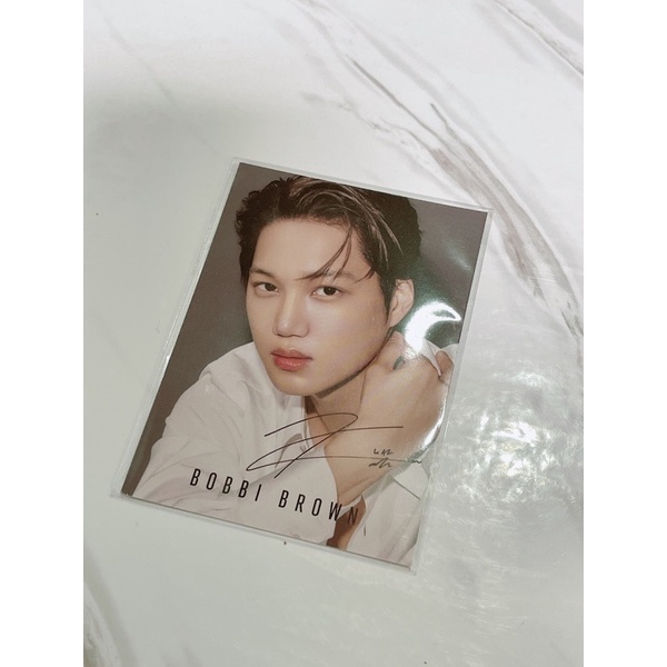 KAI BOBBI BROWN PHOTOCARD
