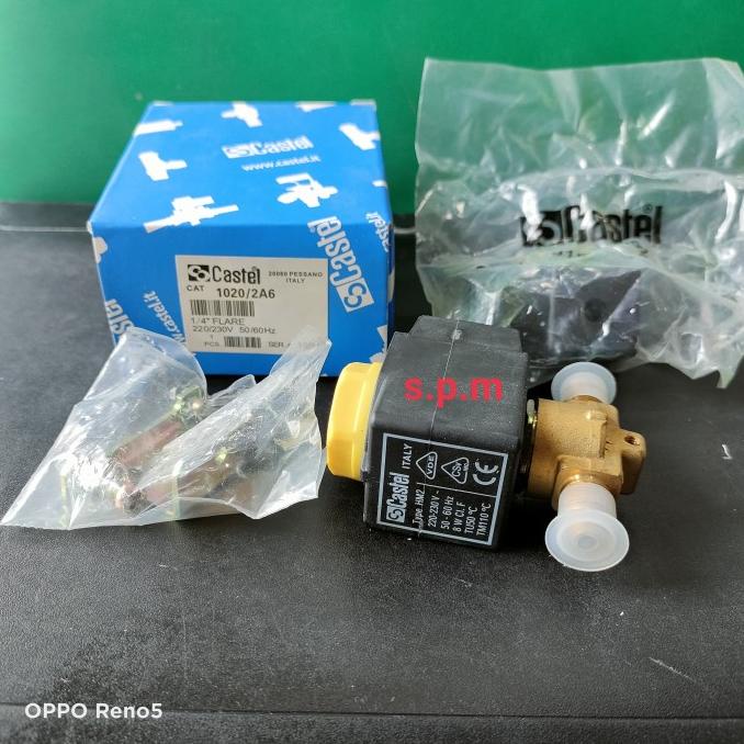 Selenoid Valve 1/4 Castel