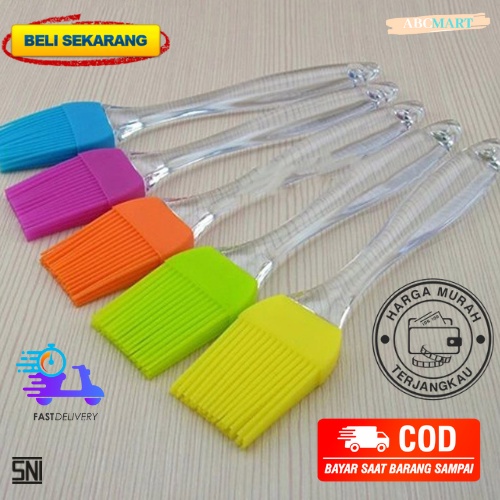 [BISA COD] Kuas Silikon Ukuran Kecil Kuas Masak Kuas Kue Kuas Mentega Food Brush Silicone Food Grade Murah Berkualitas