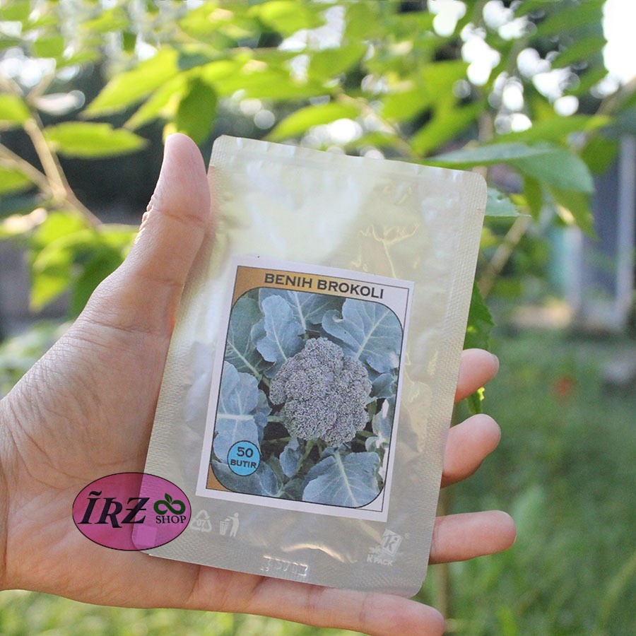 Benih Brokoli Repack isi 50 butir