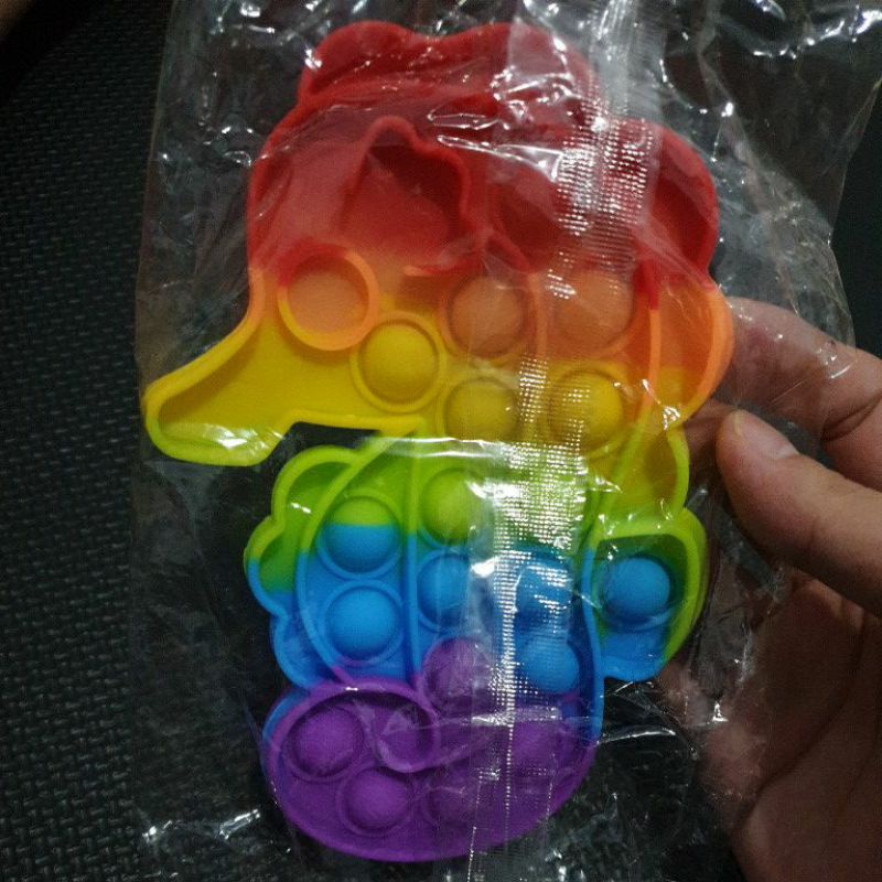 [50+ Model Pop It] POP IT ALL VARIANT | Popit Rainbow Macaron Sugus UV Colorful-Kuda Laut Rainbow