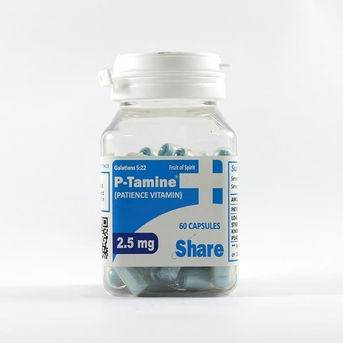 Kapsul Ayat P-Tamine (Patience Vitamine)