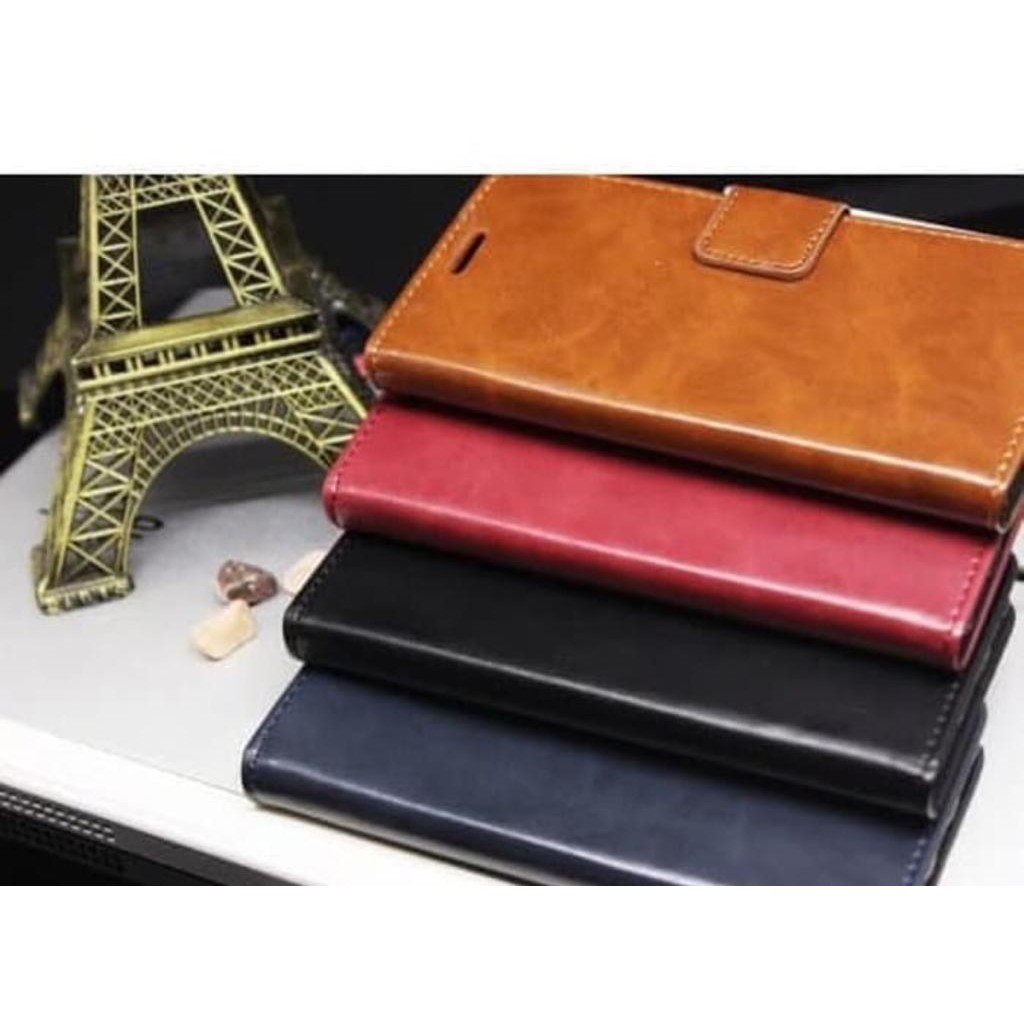 Sarung / Dompet / Flipcover / Casing /Leather Samsung J6+ / J6 PLUS / J7 PLUS / J7+ / J3 2016 / J310