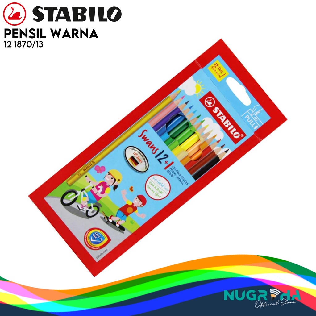 

PENSIL WARNA 12 STABILO 1870/13
