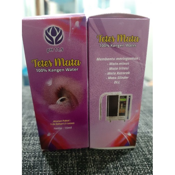 Tetes mata kangen water