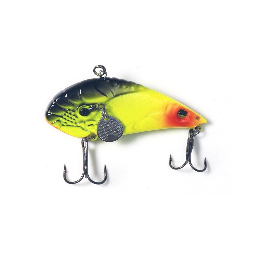 Suyo Umpan Pancing Hard Bait Bentuk Udang Imitasi Ukuran 70mm 18g VIB