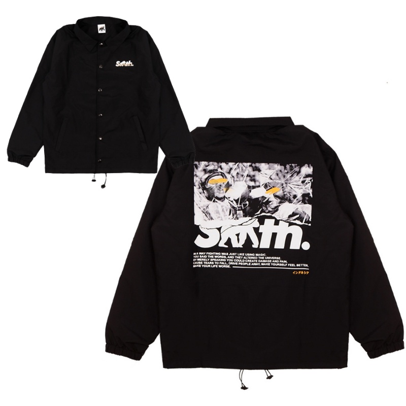 Jaket Smith - House of Smith Coach Jacket - Co Nf Black - Jaket Smith - jaket Smith pria