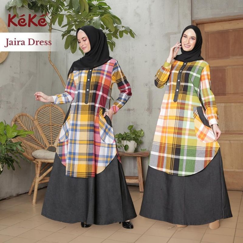 Set gamis keke ori syar'i syari model terbaru untuk lebaran 2022, warna sangat menarik, bahan adem b