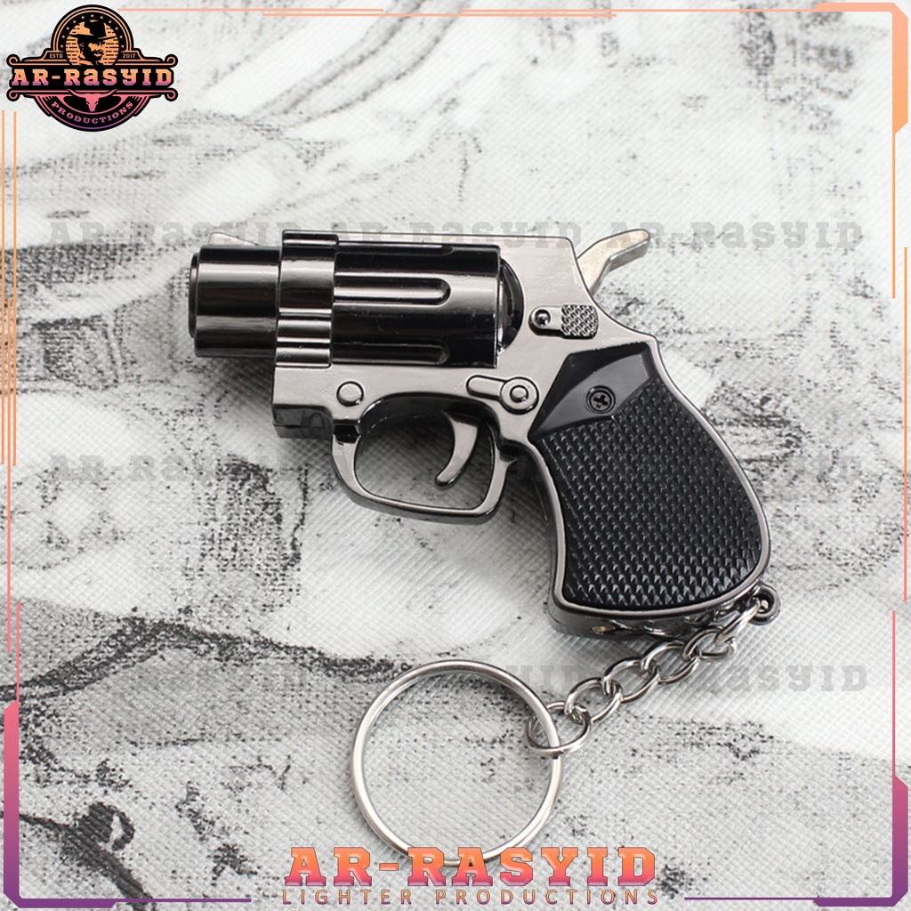 Korek Api Las Gas Gantungan Kunci Model Pistol PS 661