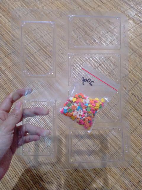 Frame Cetakan Coklat/pudding/jelly