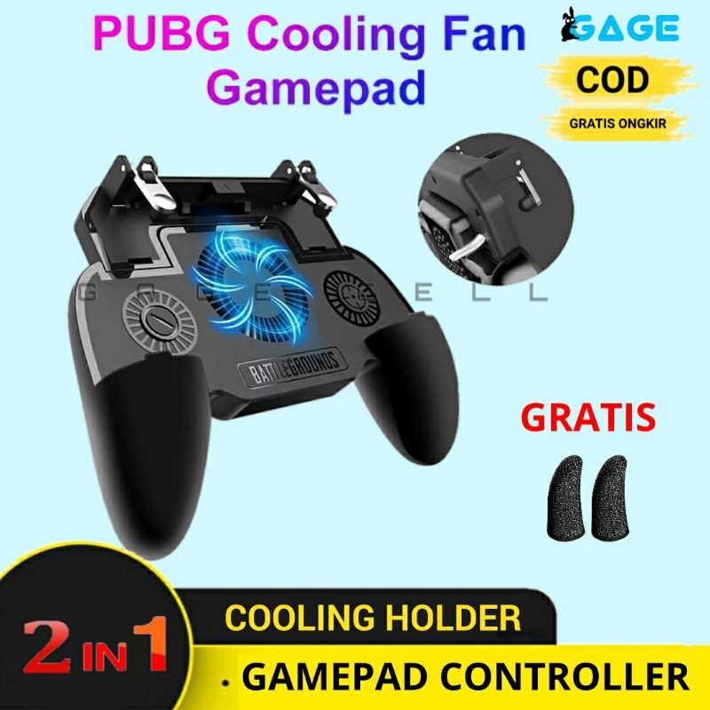 GAMEPAD CONTROLLER COOLING KIPAS POWERBANK GAME MOBILE PUBG FF PENDINGIN HP GAMERS ORIGINAL