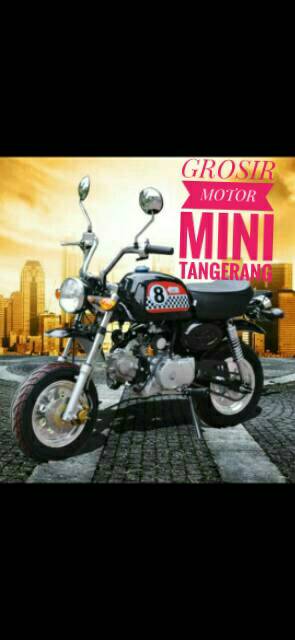 MOTOR GORILLA 110 CC MESIN 4 TAK/GORILA HONDA /MOTOR MINI CLASSIC