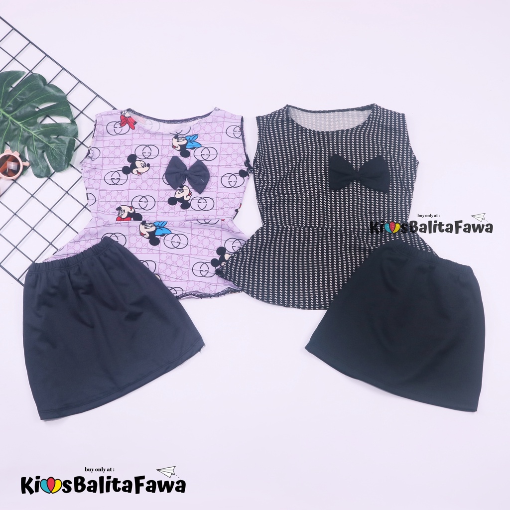 Dress Jelita uk 2-3 th / Dress Balita Rok Anak Cewek Import Dress Yukensi / Dress Yukensi Dress anak