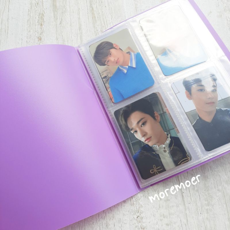 Binder photocard with sleeve 4p kolbuk collect book 56 pc 4p/ Album photocard pc kpop sleeve