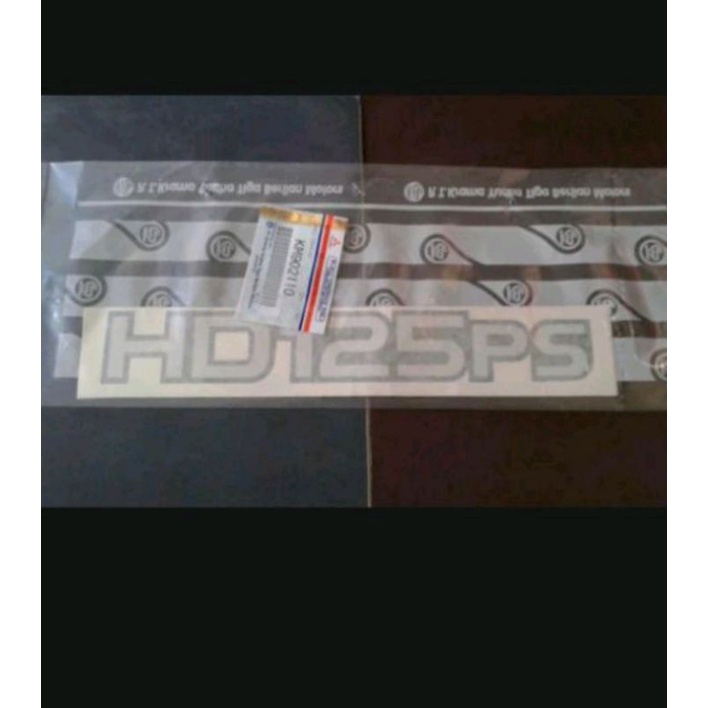 stiker hd125ps canter turbo original 100%