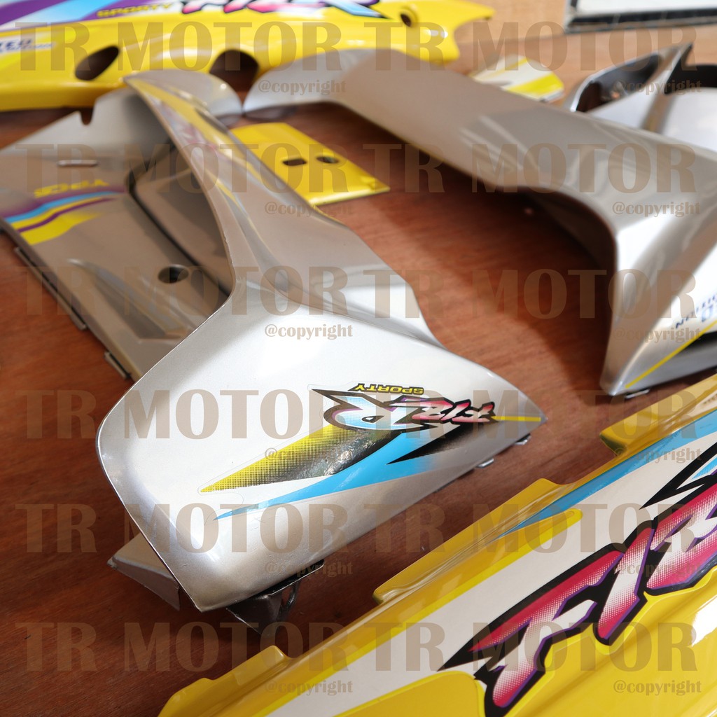 Cover Body Fizr F1zr Limited Edition Kuning Silver Full Set Halus Cover Bodi Yamaha Fiz r