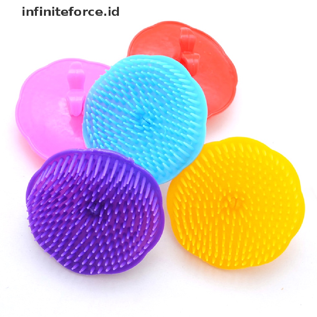 (Infiniteforce.Id) Sisir Pijat Kepala Bahan Plastik Untuk Mandi